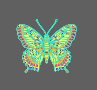 Butterfly MULTILAYER 3D MODELS/ 3D LAYER/ 3D MANDALA