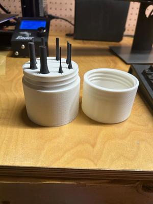 Harbor Freight 8 Pin Punch Holder with Lid