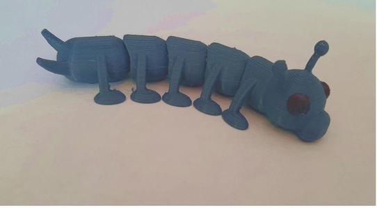 mille-pattes  centipede articulé