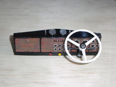 Tamiya king / grand hauler RHD dash