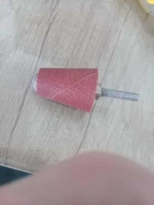 Taco de lija cónico (conical sandpaper adapter)