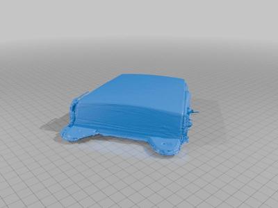 ZZR 250 1991 Rear Rail Cover Scan
