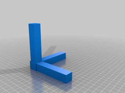 corner connector for 20x20x1.5mm aluminum square tube