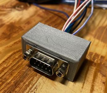 RS232 DB9 DB-9 cover