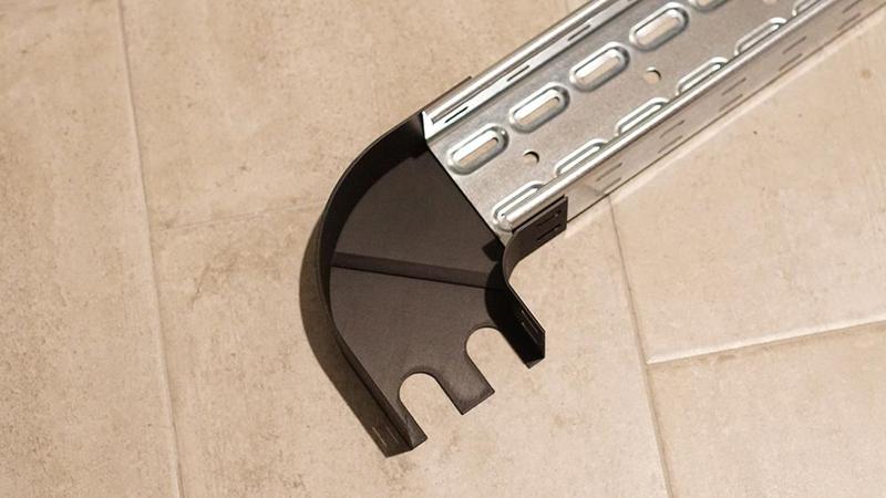 Verbinder Kabelrinne Don Quichotte / Bogen / T-Stück / Fallstück