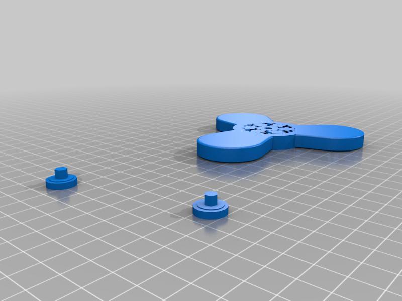 The Perfect Fidget Spinner! Print-in-place (No Bearings) 