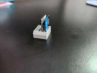Basic Micro SD Card Holder