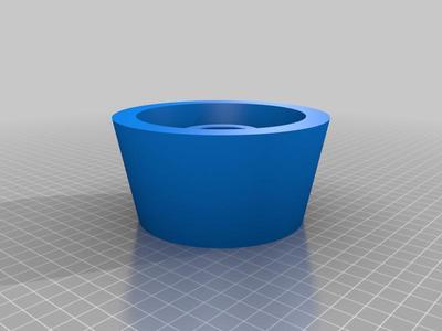 High res pot with connector on bottom