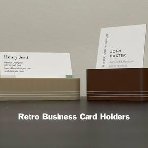 Retro Business Card Holders
