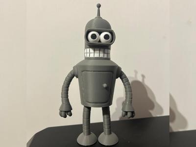 Articulated Bender toy - Futurama