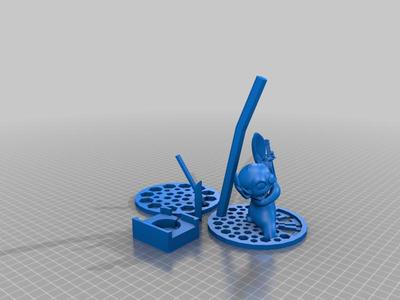 Stich Ukelele smartwatch wireless charging impossible table.