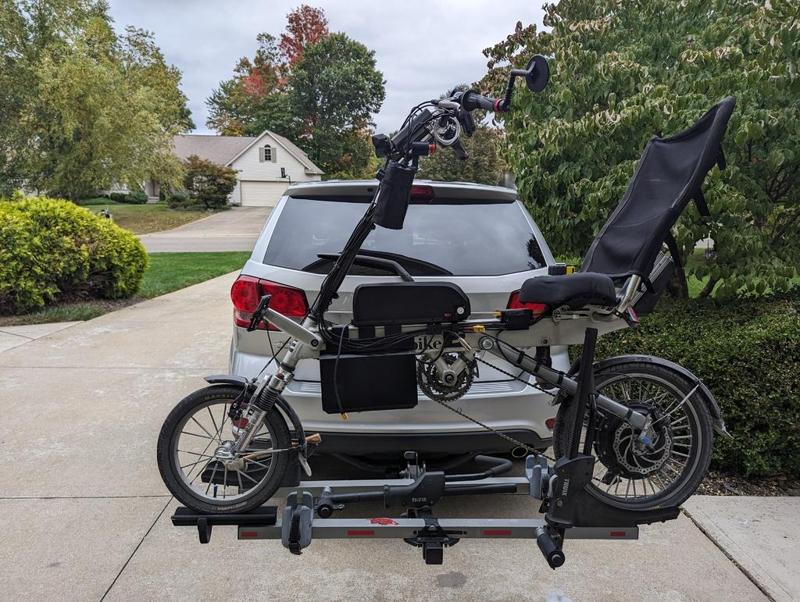 Bike-E recumbent ebike mod rev2