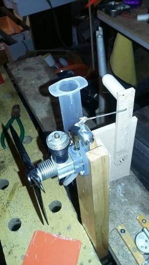Cool Throttle Lever For RC Nitro Engine Test Stands