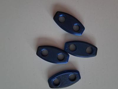 Flat Toggle buttons - Paracord DIY Camping Clothes