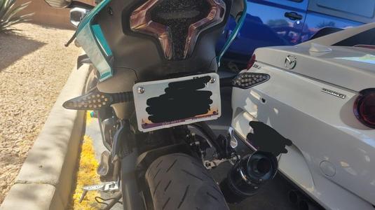 Motorcycle Plater Holder