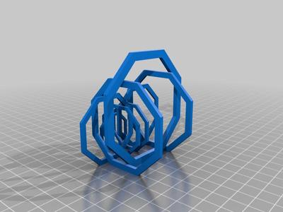 Challenge print - print-in-place interlocking rings