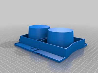 Peugeot 5008 (2012-2014) Double cup holder