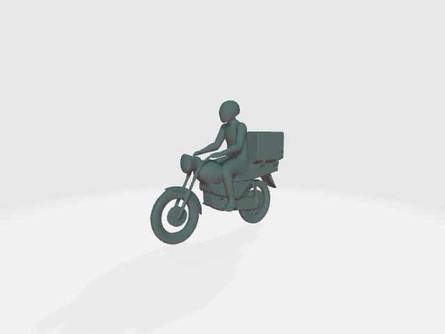 Delivery Motor Bike