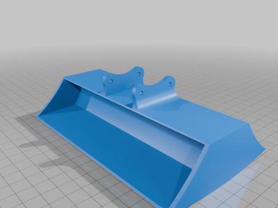 Huina 150mm duel sided grading bucket