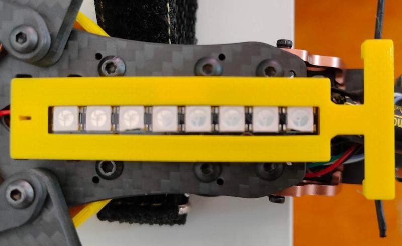 QAV-S2 7" JonnhyFPV Tail (Antenna & LED holder)