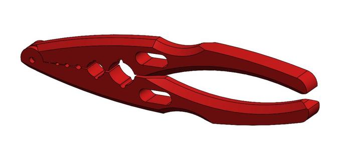 Shock absorber pliers