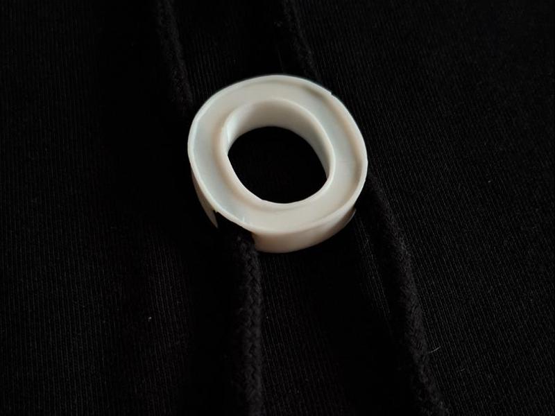 Letter O Hoodie Drawstring Bead