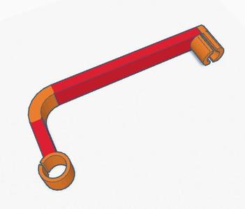Adventurer 3 Filament Guide for Spool Holder Extension