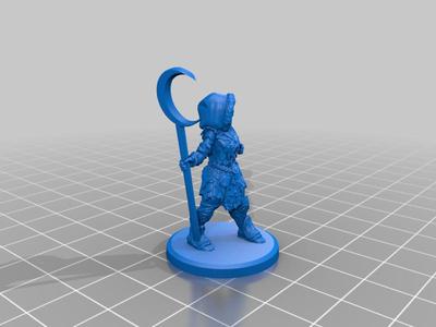 Half elf player character worshipper of selune remix