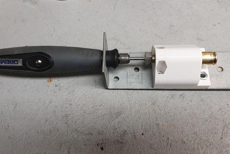 Case trimmer for Dremel Flex shaft: 6.5x55, 7x57R, 30-06, 222