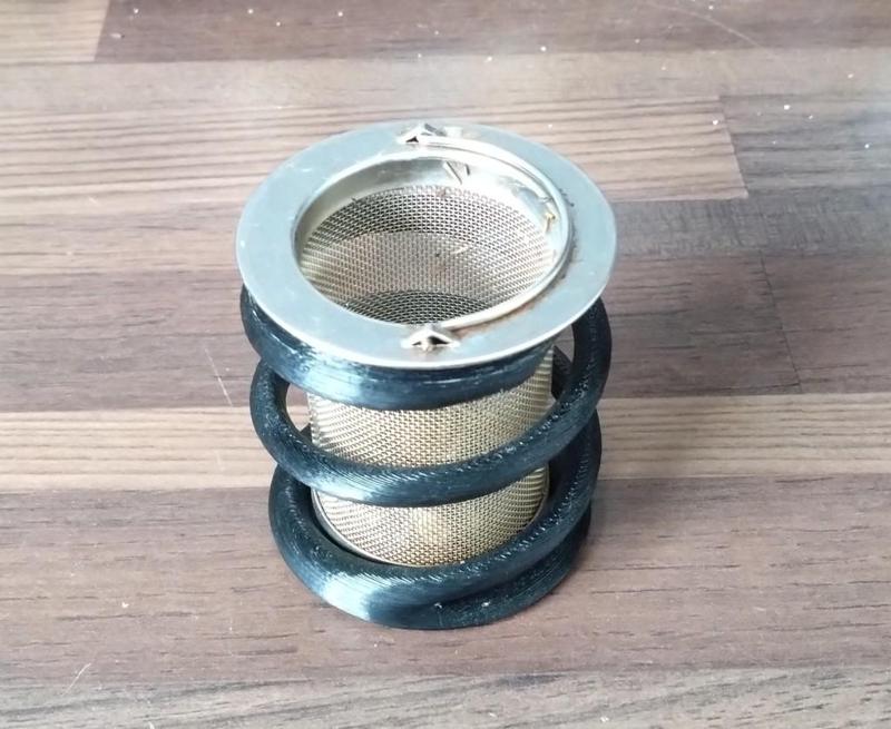 Holder for IKEA RIKLIG sieve