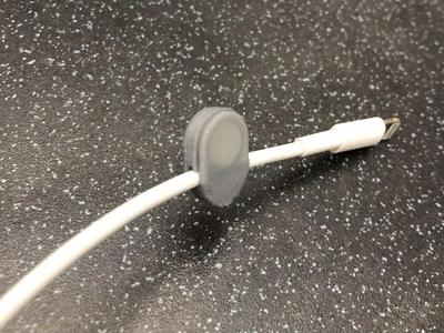 Magnet iphone cable holder clip