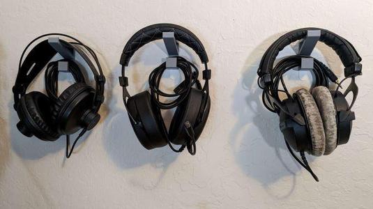 Command Strip Headphone Hanger