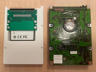 Compact Flash IDE adapter adapter