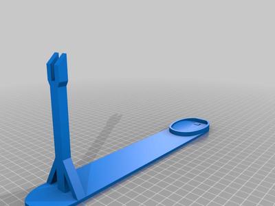 Display stand for Pietta 1861 Navy Black Powder Revolver