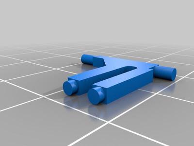 vw air vent slider clip part, passat b8