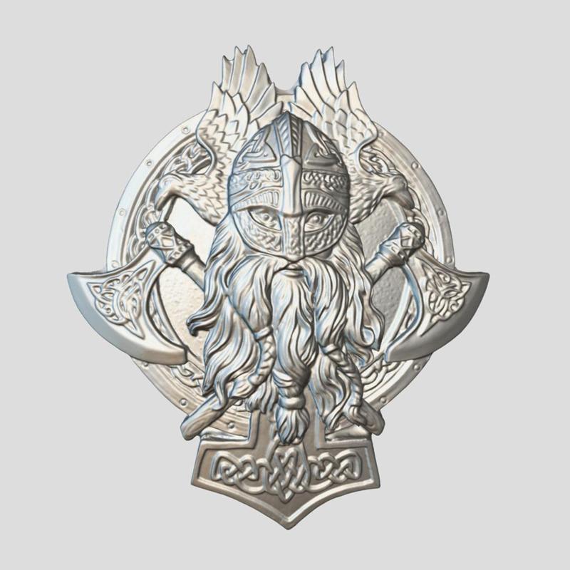 Viking Berserker Double Axe