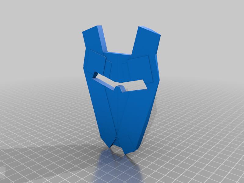 IRON MAN FACEPLATE Avengers game