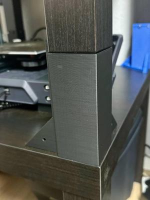 LACK enclosure table risers 12cm