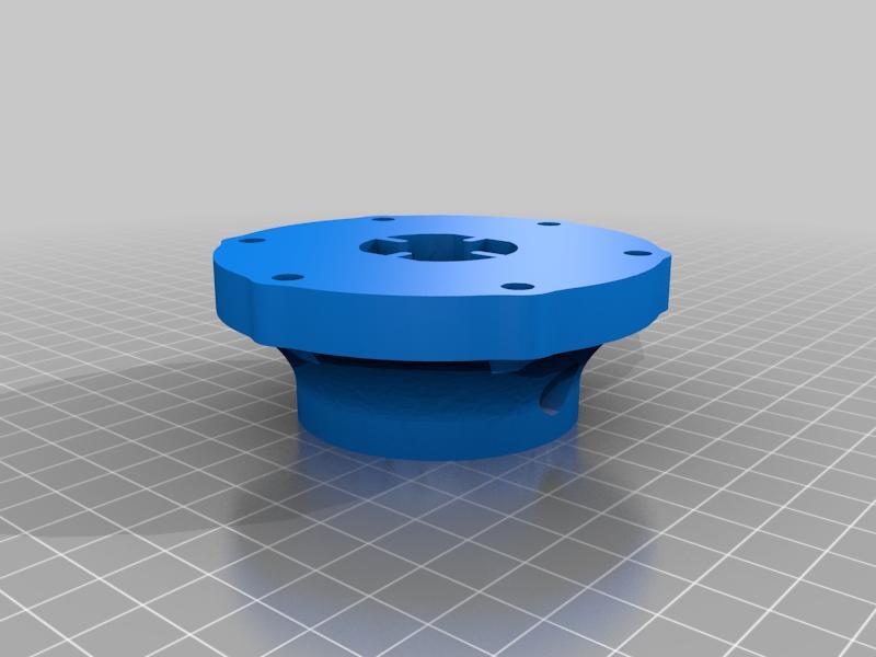 Thrustmaster TMX/T150 wheel adapter (momo 70mm, nardi 74mm) with less shaft clearance