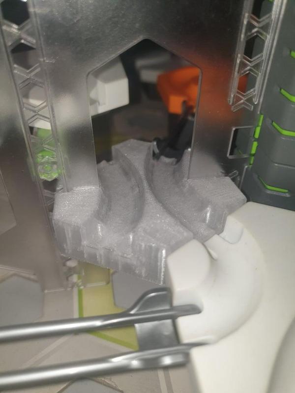 Gravitrax curves down tile vertical wall mounted (REPUBLISHED AND IMPROVED)