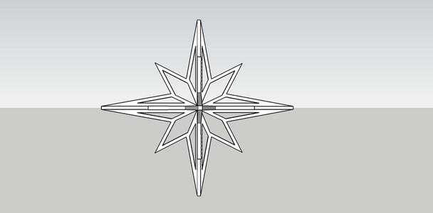 3d Christmas Tree Topper
