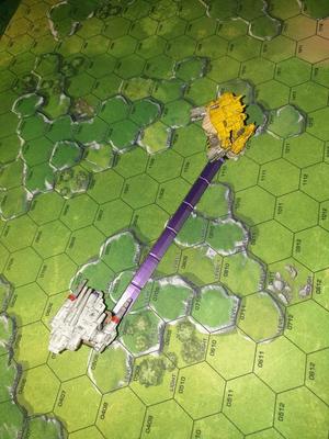 Battletech Alpha Strike (and Legion) Range Ruler