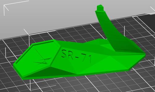 Modified stand for SR-71