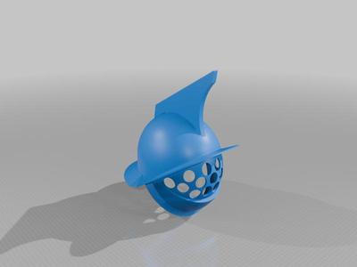 Murmillo Gladiator Helmet