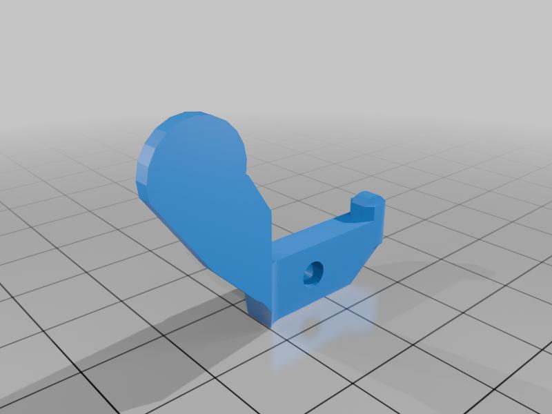 Slimmed down external ESC switch for Traxxas TRX6 Hauler