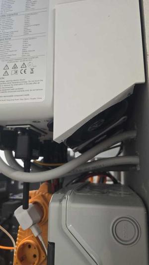 Fan mount Deye 8,10,12KW 120mm reversed