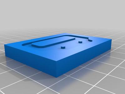 Billet Box screen gasket mold