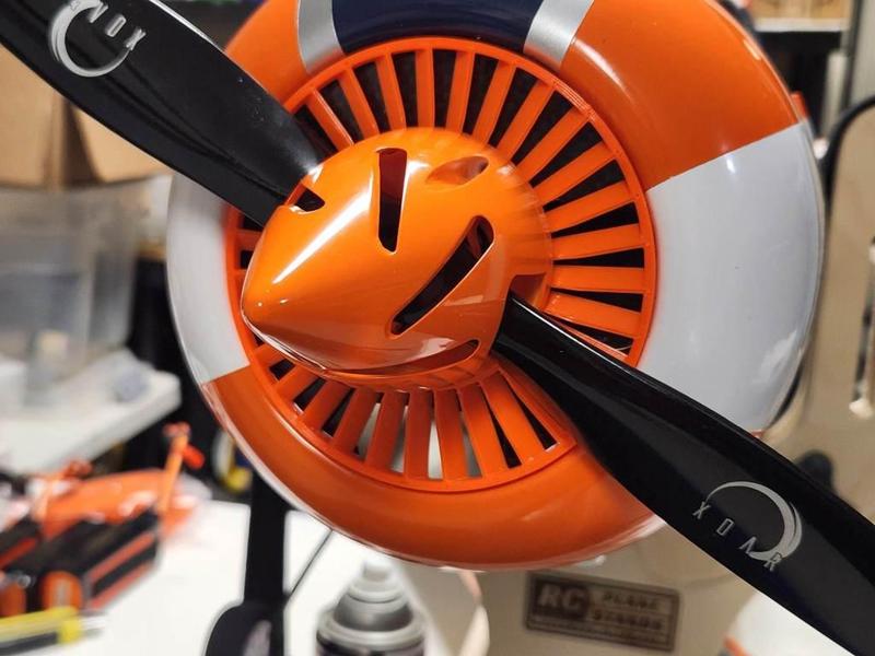 Sky Wing 60" Yak 54 Cowl Vanes 