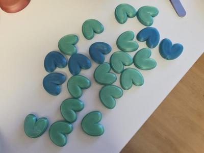 heart beads