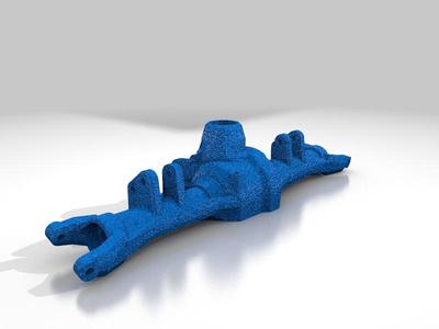 SCX10 ii front axle reinforced